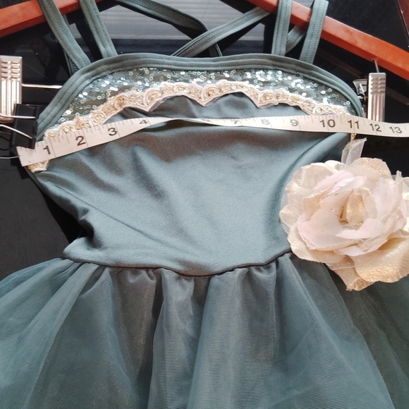 Weissman Dance Dress Costume Ballerina Sparkle Sequin - Picture 14 of 15